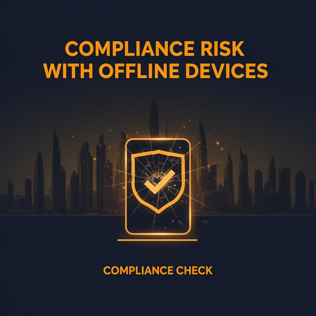 How Do Offline or Compromised Devices Create Compliance Risks in the UAE?