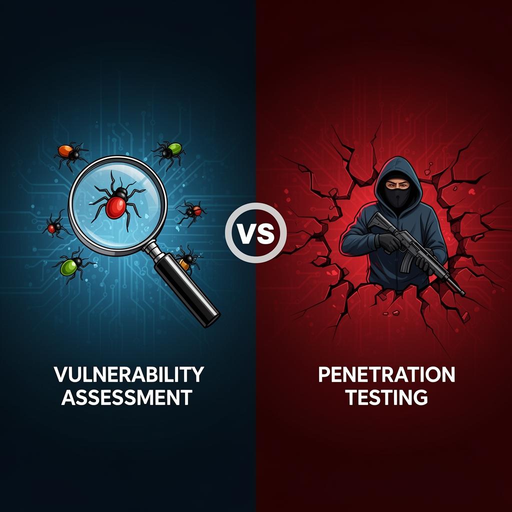 What’s the Difference Between Vulnerability Assessment and Penetration Testing?
